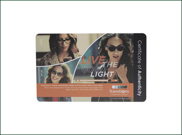 軽量RFIDポリ塩化ビニール カード、プログラム可能で薄い無接触のスマート カード