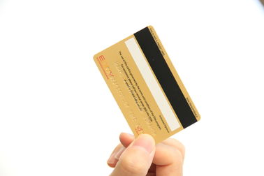 印刷を用いるプラスチック忠誠HICOの黒い磁気ストライプ カードはサイズをカスタマイズします