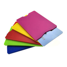 カード袖のフル カラーのオフセット印刷を妨げる耐久の堅いプラスチックABS RFID
