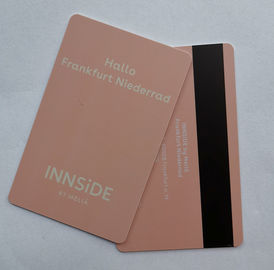 印刷された磁気帯カード ポリ塩化ビニールの物質的なホテルのドアのキー0.76mmの厚さ