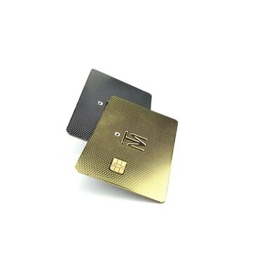 カスタムデザイン NFC メタル名刺 NTAG216 888 バイト 13.56MHz RFID ステンレススチール メタル名刺