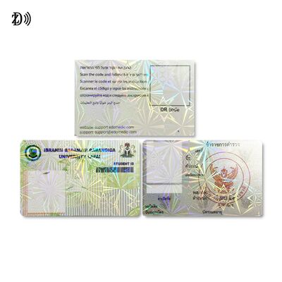 NFC NTAG213 NTAG215 NTAG216名刺付きのカスタマイズされた印刷UVエムボスカード