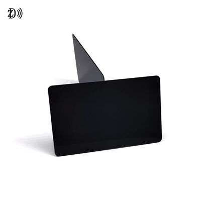 印刷可能な黒色マットカード 13.56Mhz MIFARE DESFire EV1/2/3 プラスチック RFID NFC 黒色カード