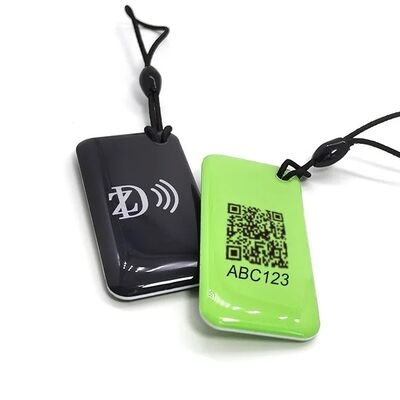 防水カスタムデザイン プログラム可能 MIFARE クラシック EV1 1K/4K NFC RFID エポキシキーチェイン アクセスコントロールキータグ